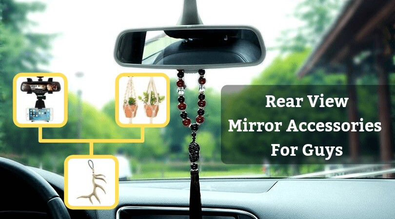 Rear View Mirror Accessories For Guys Cool Hanging - Diy Car Rear View Mirror Hanging Accessories