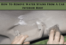 Photo of How To Remove Water Stains From A Car Interior Roof [SOLVED]
